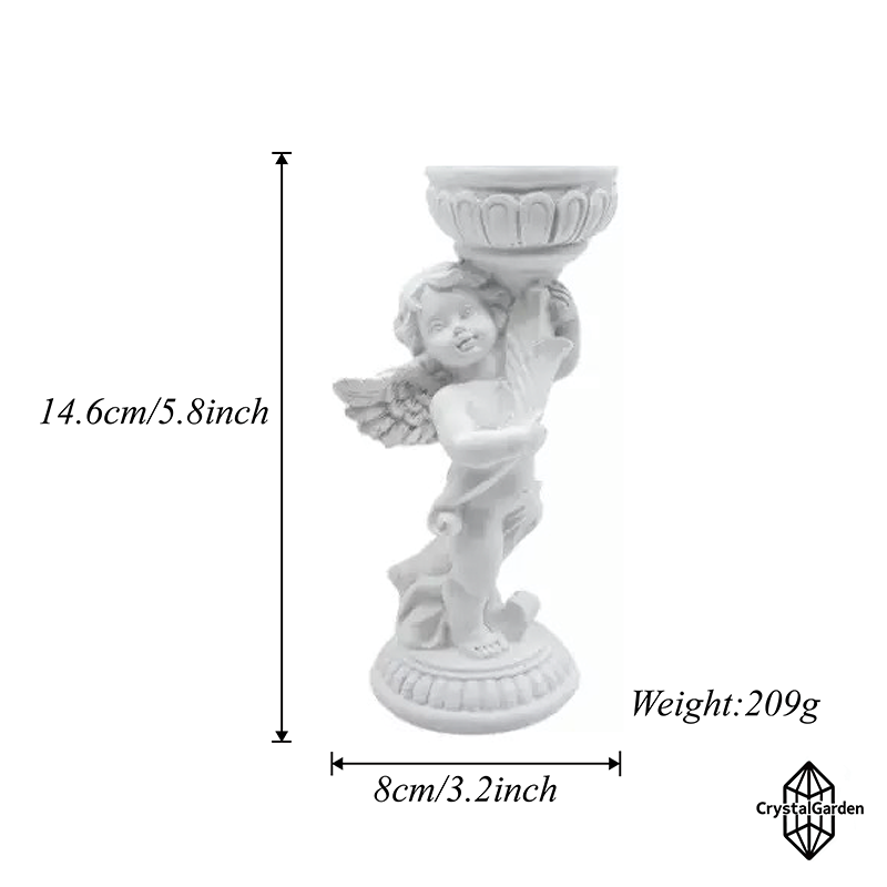 Angel & Roman Column Sphere Holders - Image 2