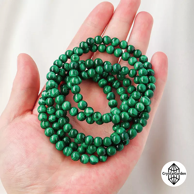 6mm Malachite Bracelet - Image 4