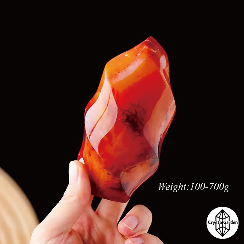 Carnelian Flame Ornament - Image 2