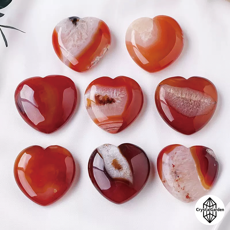 Carnelian Heart Palm Stone - Image 4