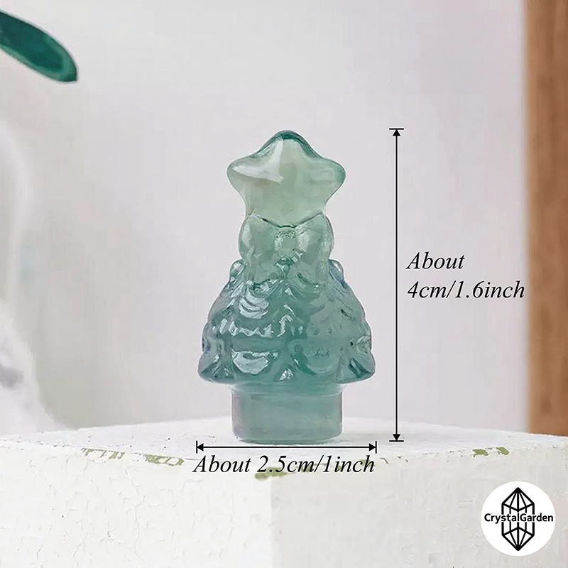 Green Fluorite Christmas Tree - Image 2