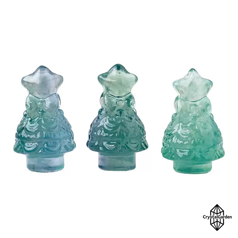 Green Fluorite Christmas Tree - Image 4