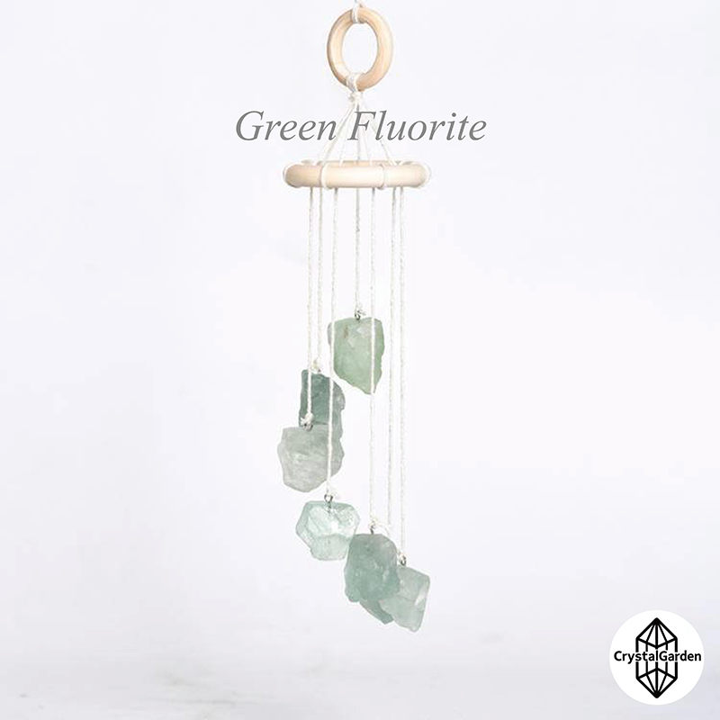 Crystal Raw Stone Wind Chime - Image 6