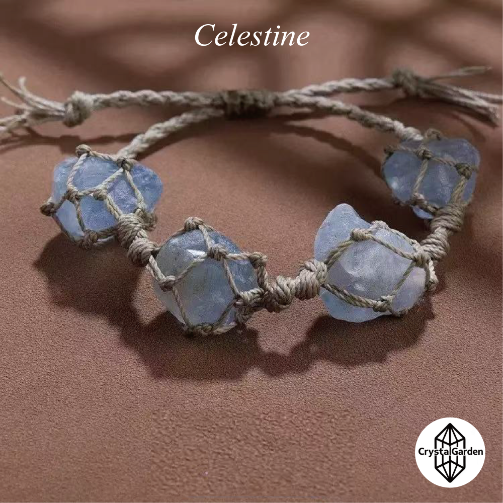 Natural Crystal Raw Stone bracelet - Image 9