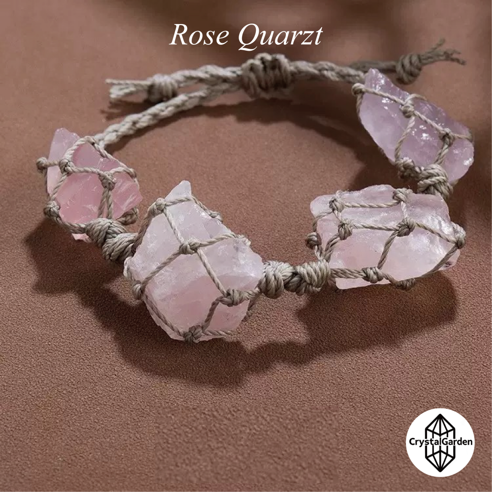 Natural Crystal Raw Stone bracelet - Image 6