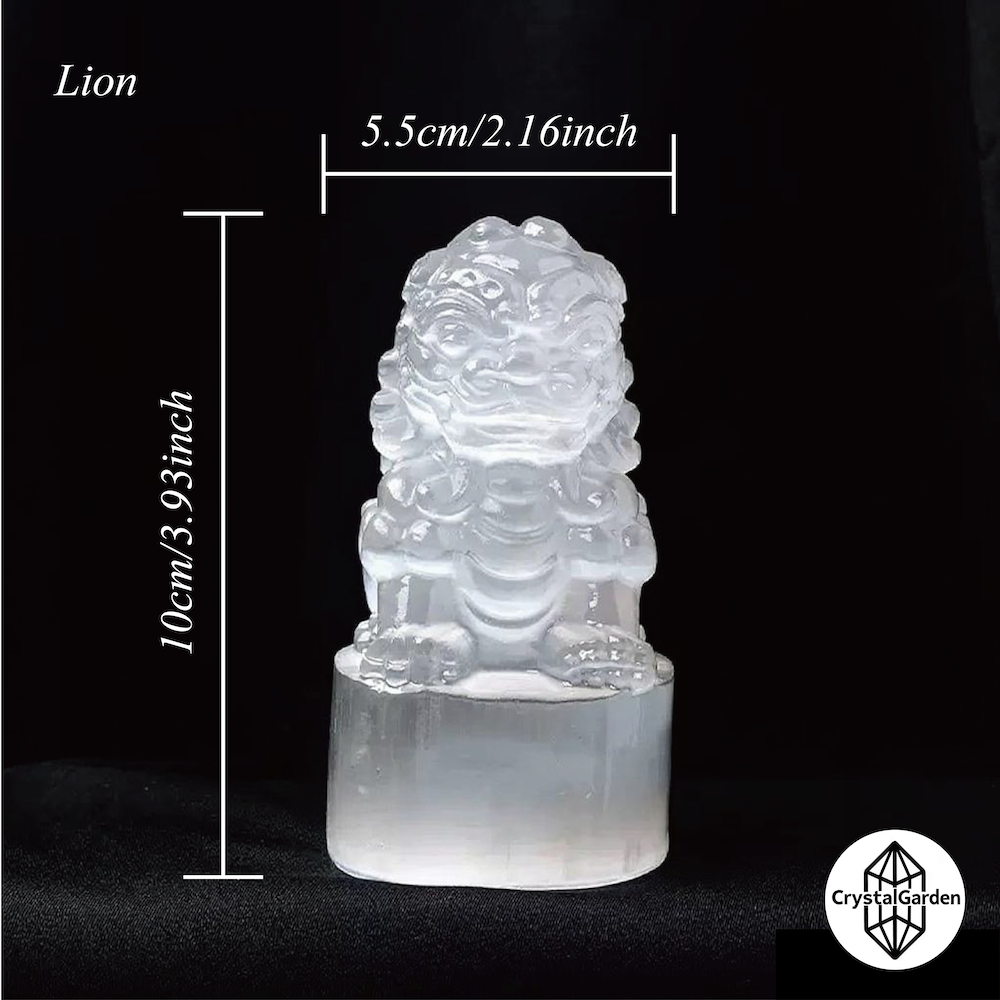 Selenite Carving Family - Image 6