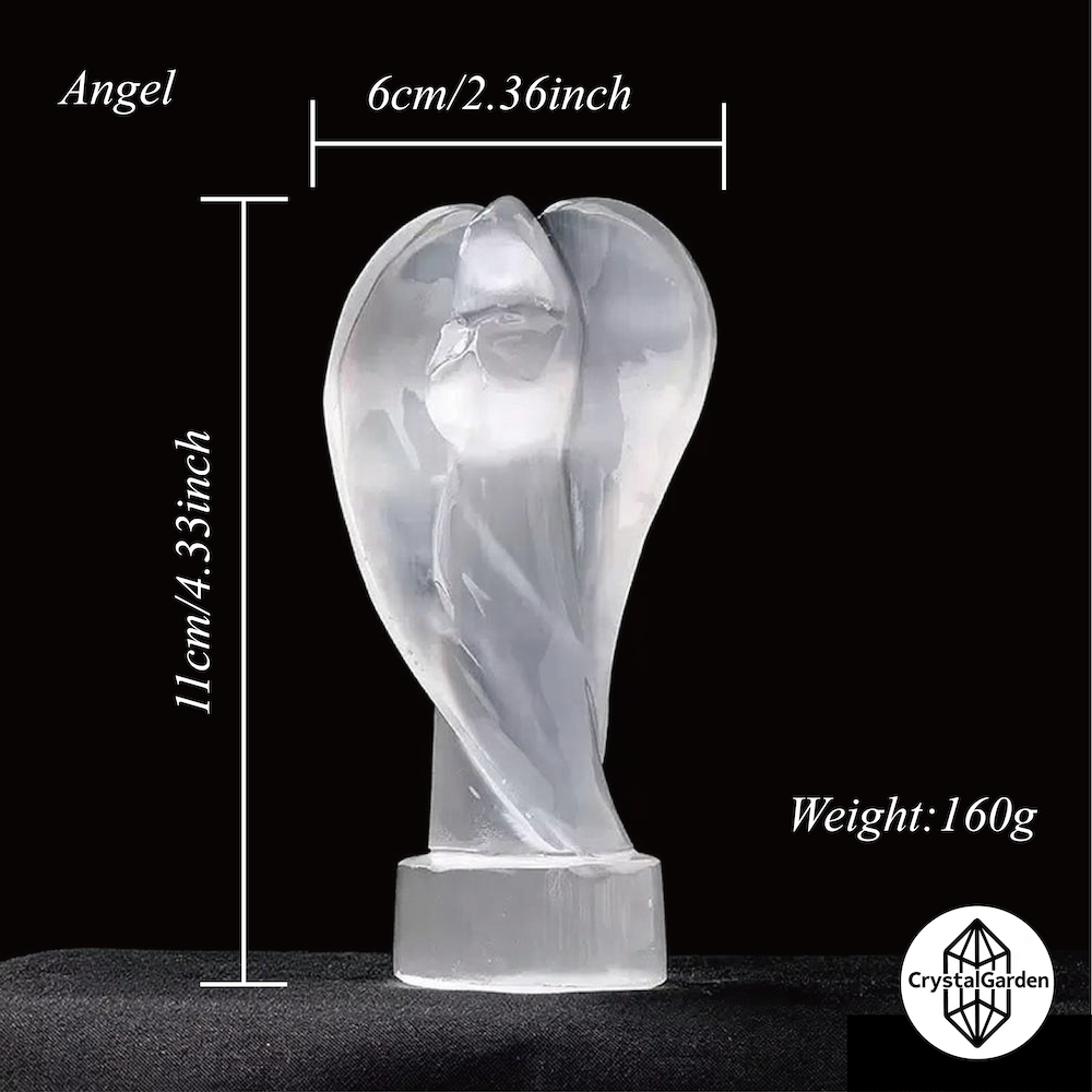 Selenite Carving Family - Image 7