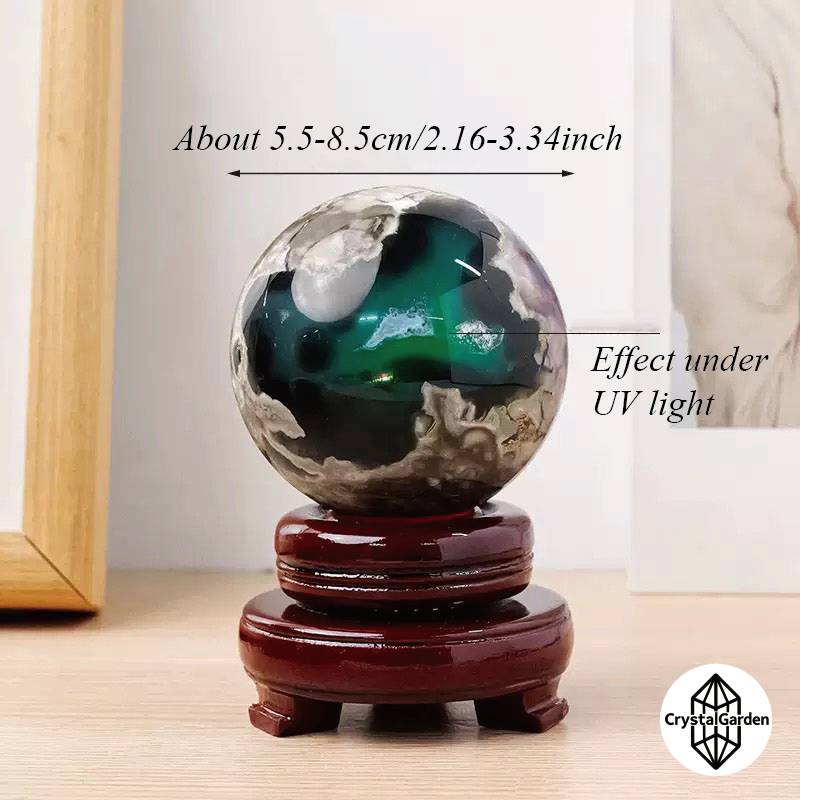 Volcano Agate Spheres - Image 2