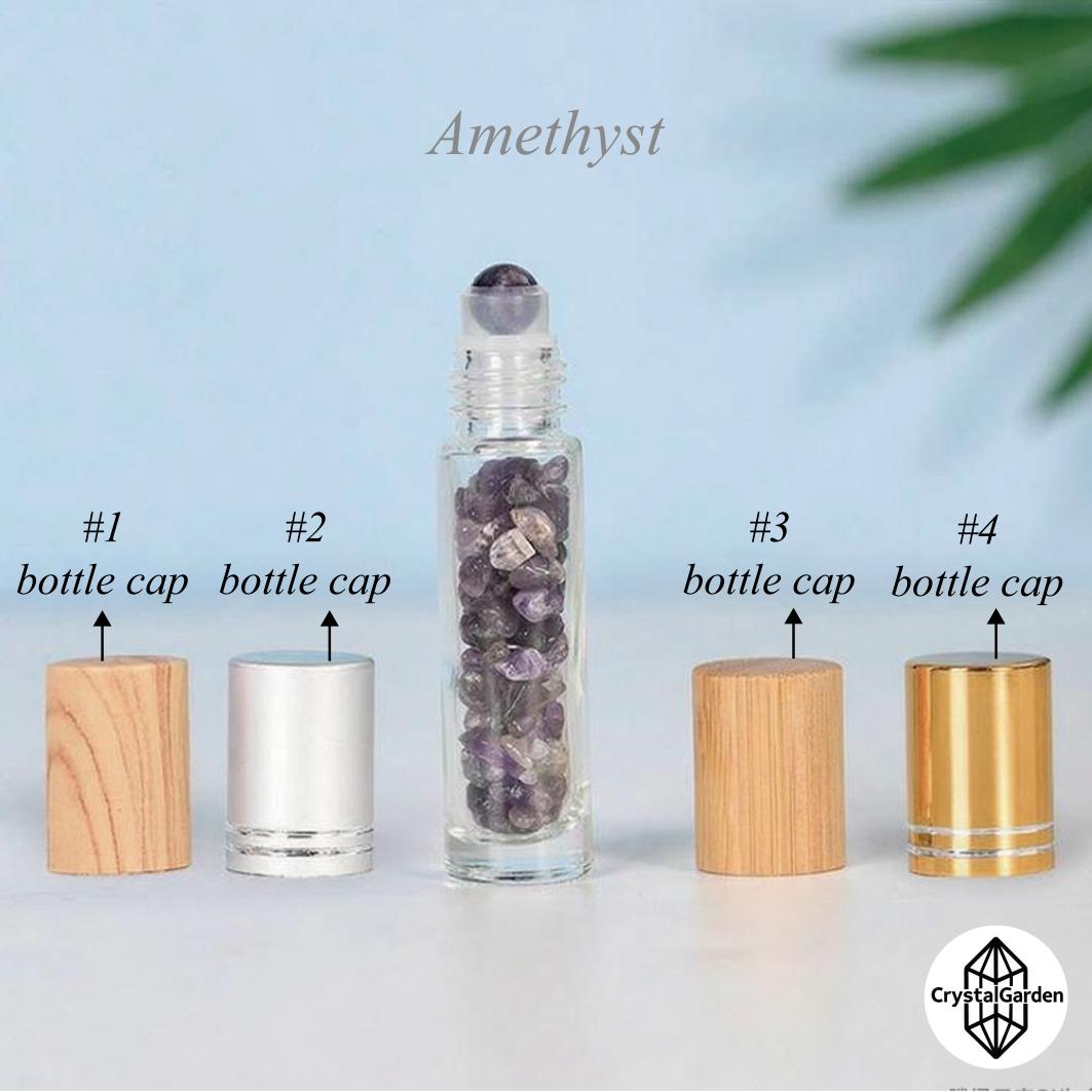 Crystal Crushed Stone Beaded Bottle - Image 9