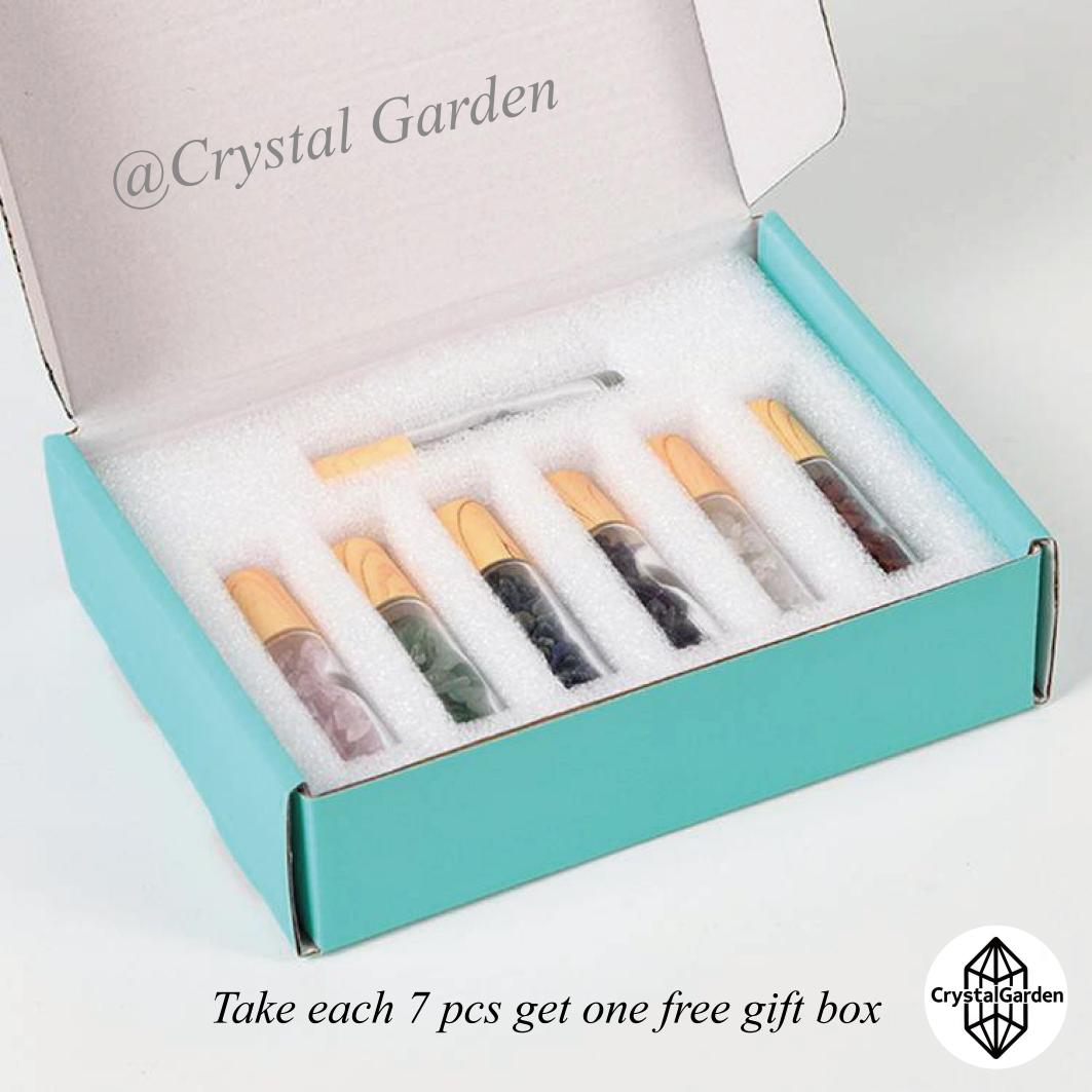 Crystal Crushed Stone Beaded Bottle - Image 5