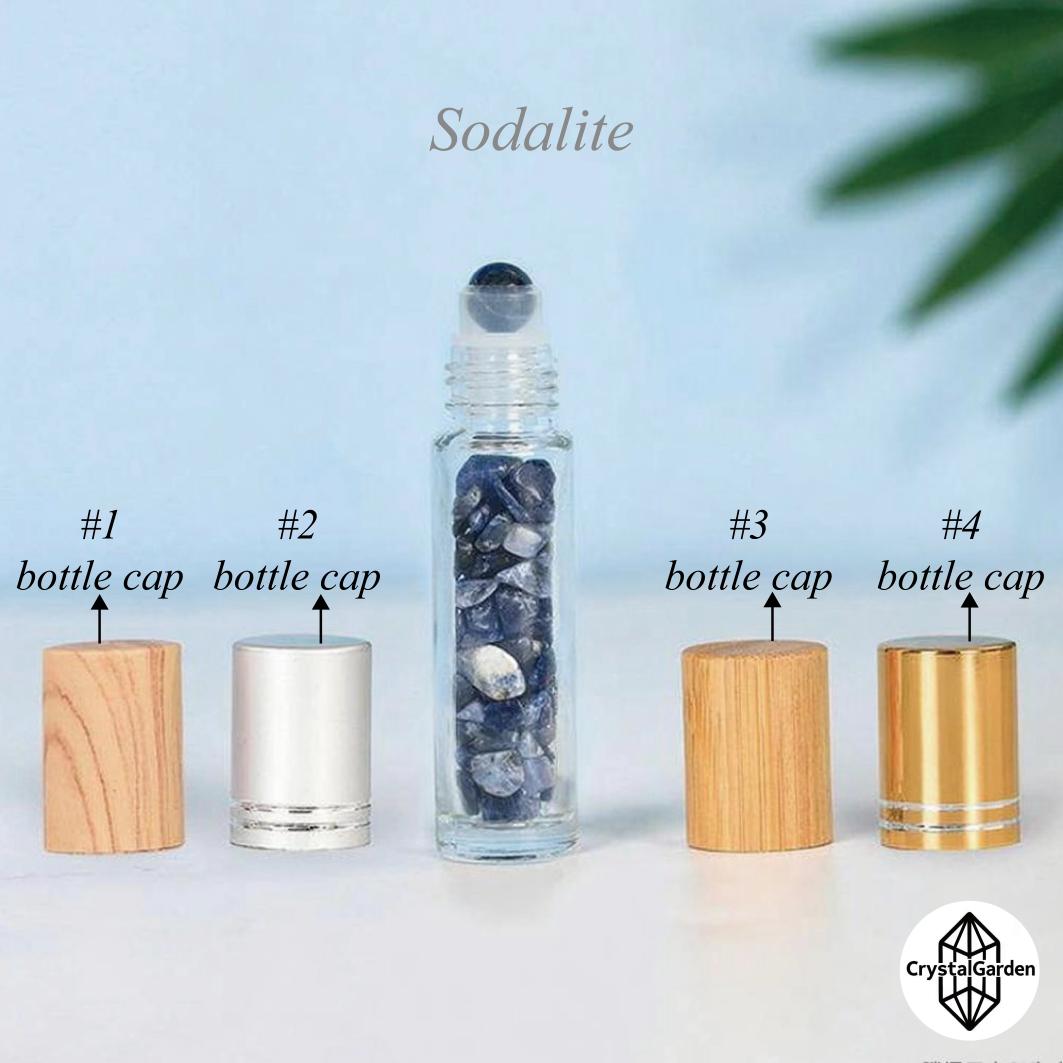 Crystal Crushed Stone Beaded Bottle - Image 15