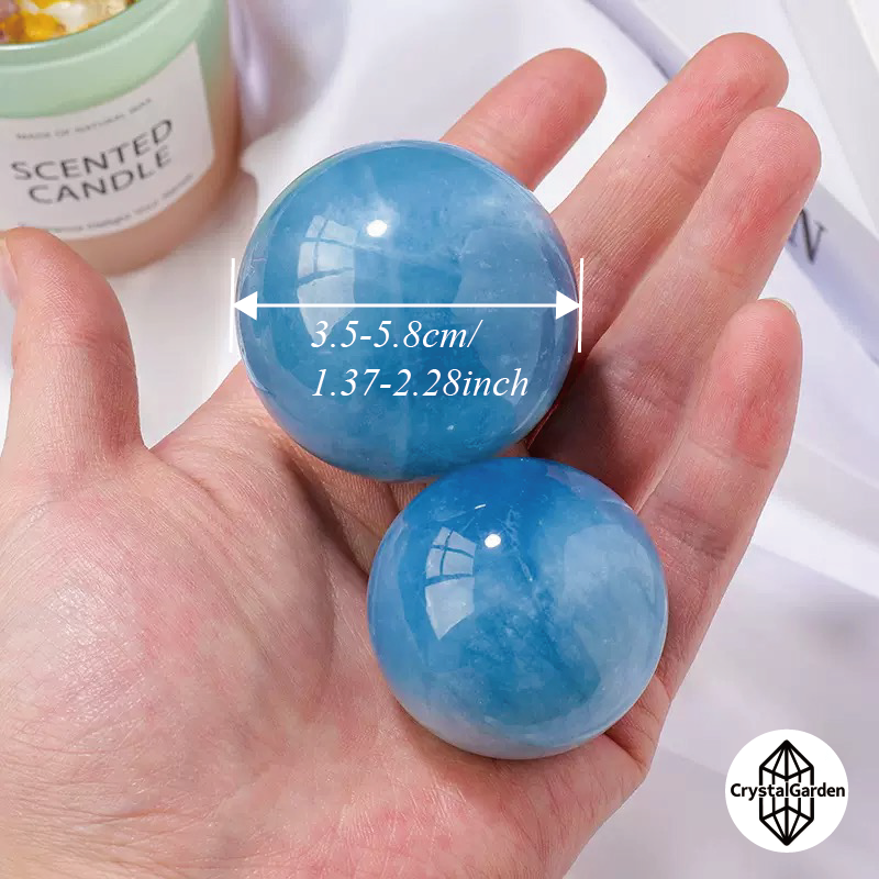 High-quality Aquamarine Spheres - Image 2