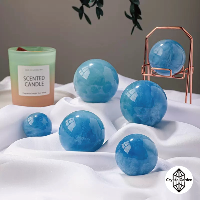 High-quality Aquamarine Spheres - Image 4