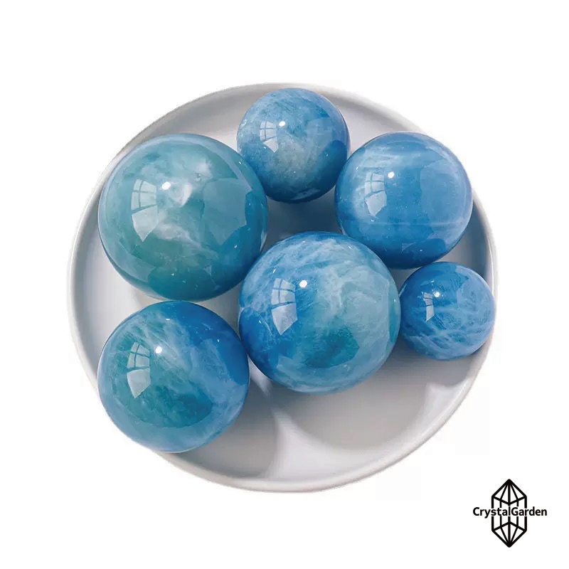 High-quality Aquamarine Spheres - Image 5
