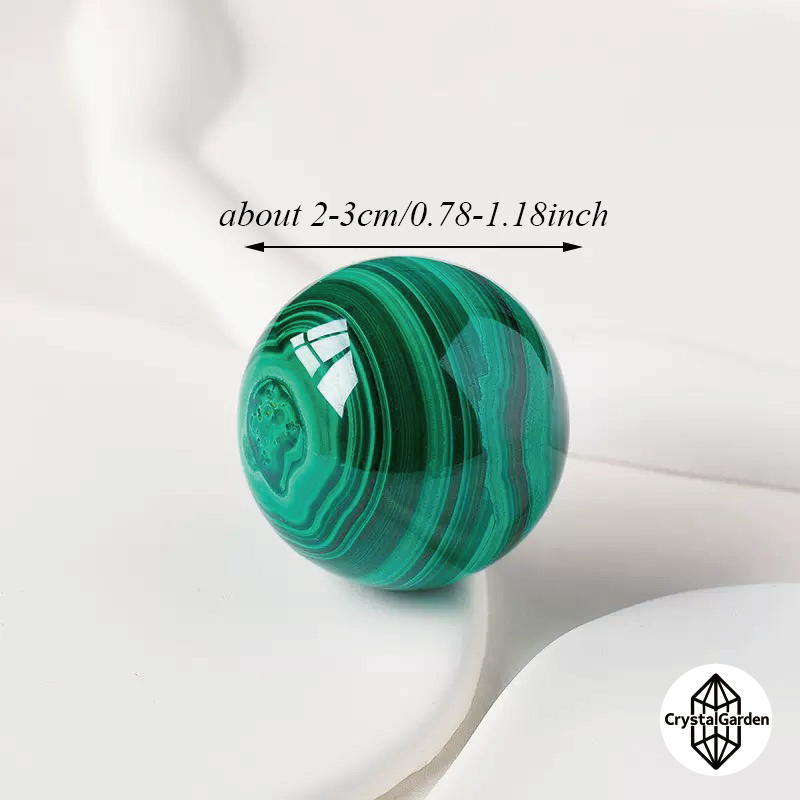 High-quality Malachite Spheres - Image 2