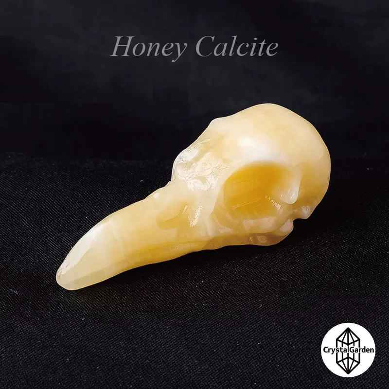 Mix Material Crow Skull Carving - Image 8