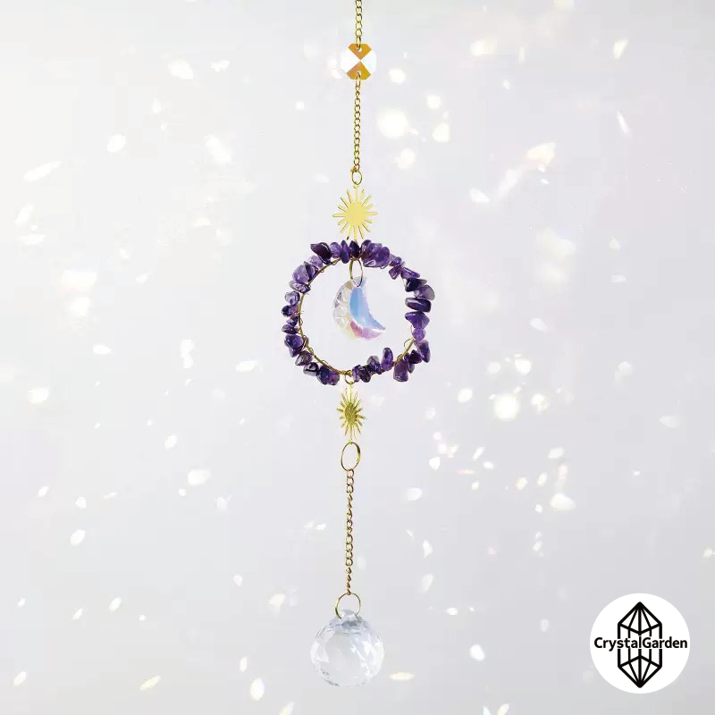 Natural Crystal Wind Chimes - Image 3