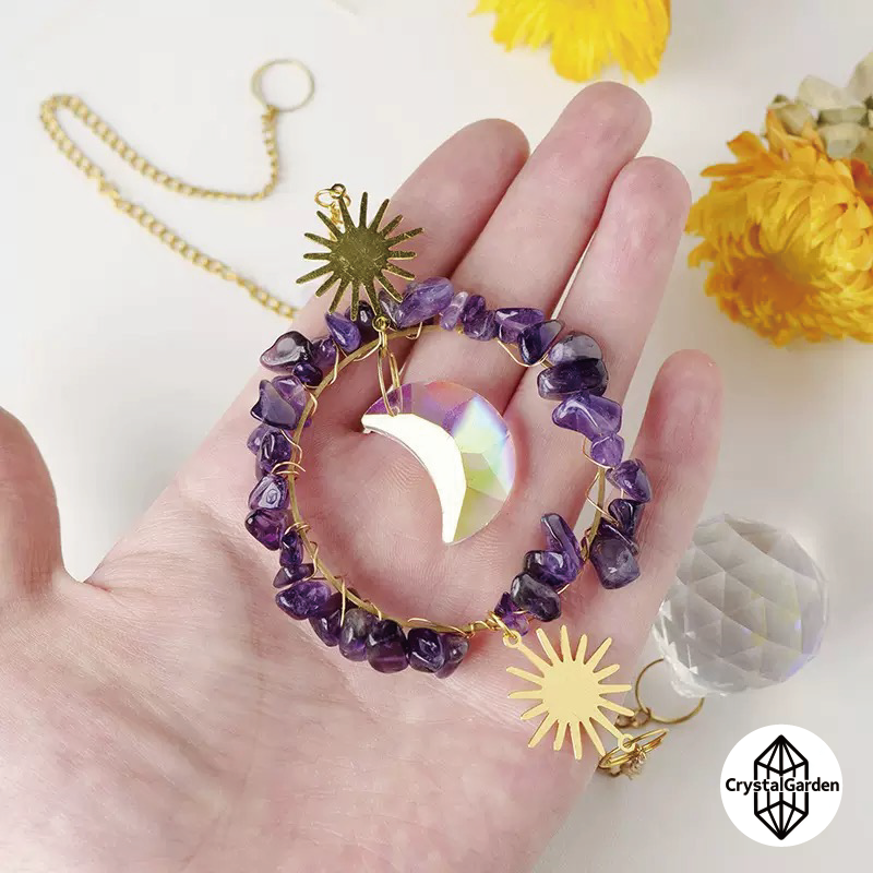 Natural Crystal Wind Chimes - Image 4